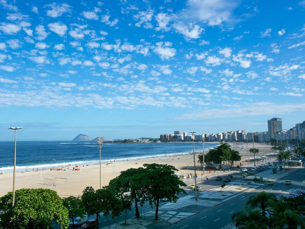 Deslumbrante Vista Para A Praia De Copacabana. Рио де Жанейро Екстериор снимка